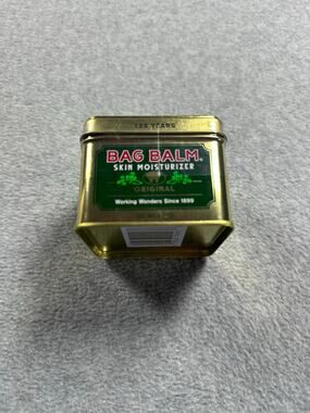 Bag Balm 125th Anniversary Gold Tin Limited Edition Original Skin Moisturizer